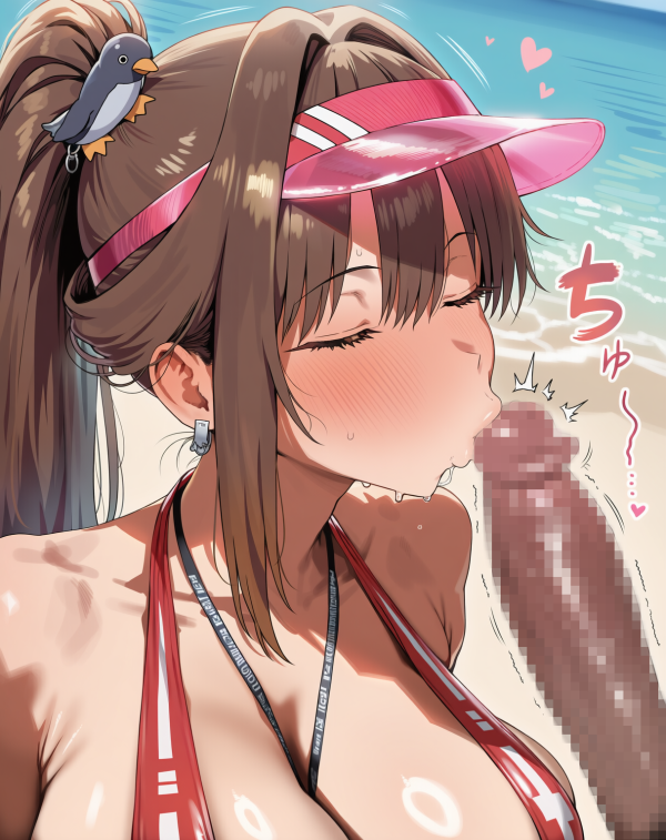 【画像】マルチャーナ(勝利の女神:NIKKE)に海でち●ぽぬきぬきしてもらうエロ画像 | にじエロファンタジア 9 img 6a8e60ec47a51