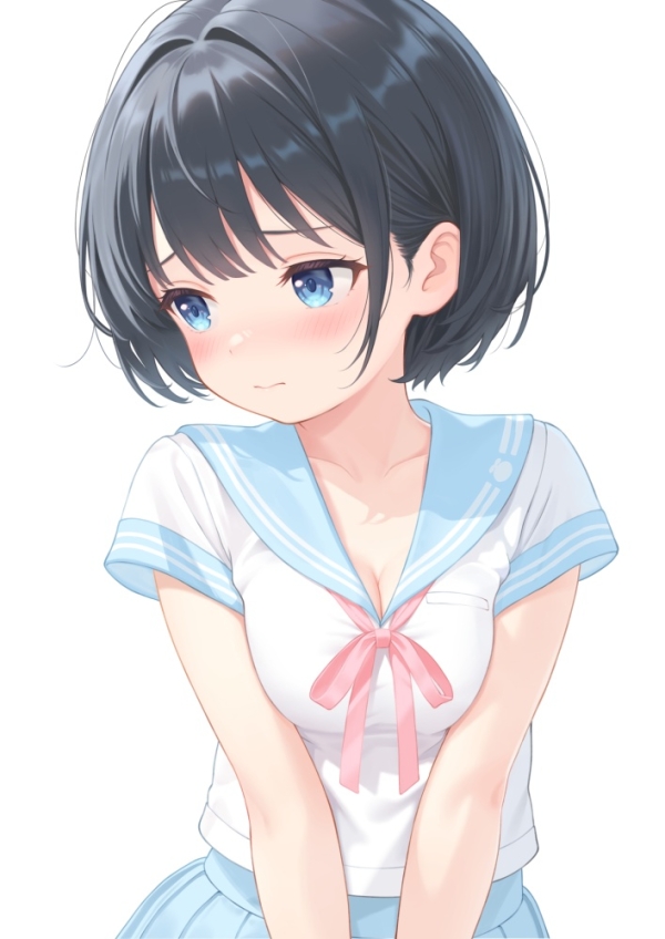 【二次】セーラー服女子まとめ、可愛い制服姿のイラスト集めた | 二次萌エロ画像ブログ 35 img 6a94f90f30c2a