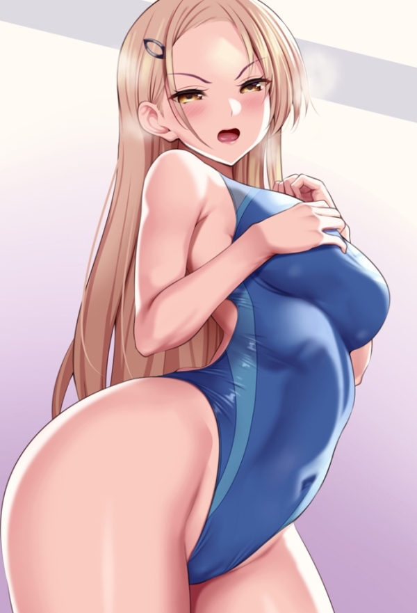 【二次】競泳水着美少女に泳ぎを教わりたい画像まとめ | 二次萌エロ画像ブログ 31 img 6aab61d978d99