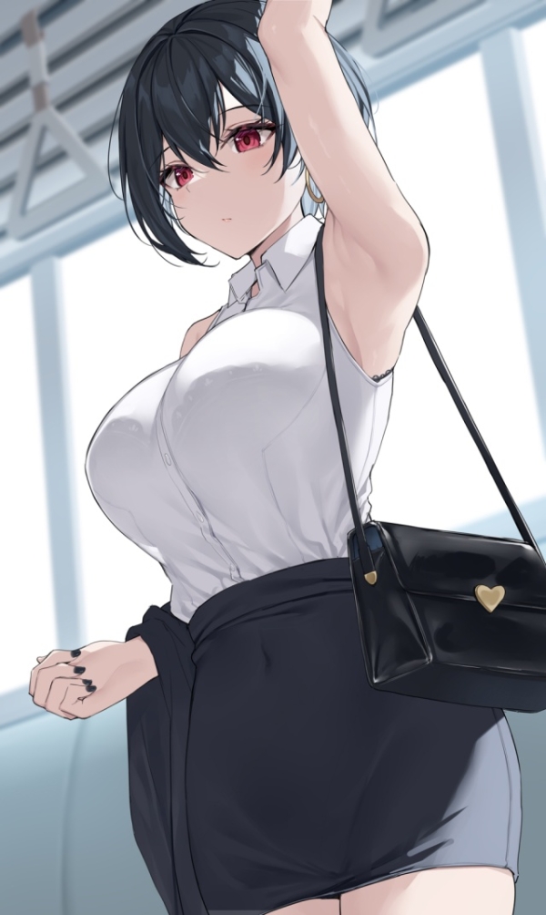 【二次】OL美人の毎日出社したくなる画像まとめｗｗｗ | 二次萌エロ画像ブログ 45 img 6aae04e47bfb2