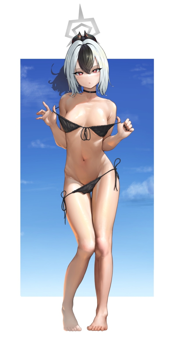 【二次】綺麗な肌がエッチな美肌女子のエロ画像 Part９ | えろかん 3 img 6ab01b3ff19de