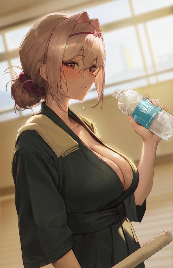 はだけても試合続行？ 道着姿が似合う武道少女の画像♪ 17 img 6ab3bb8464173