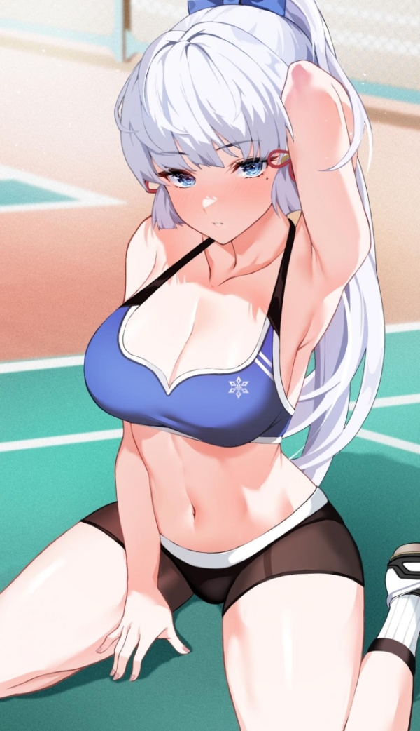 【二次】銀髪美少女の美しすぎる画像まとめｗ | 二次萌エロ画像ブログ 5 img 6abdd6fddf0e4