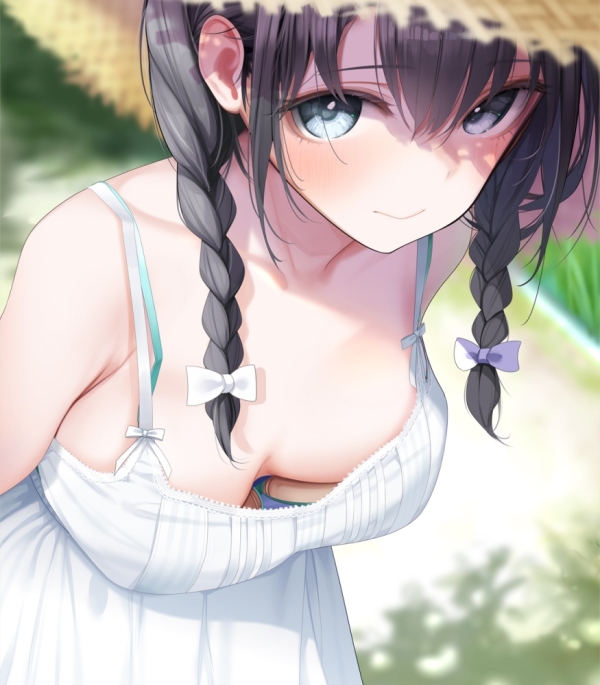 【二次】胸チラ女性の不意打ちすぎるだろって画像ｗｗｗ | 二次萌エロ画像ブログ 35 img 6ac31cdf56356