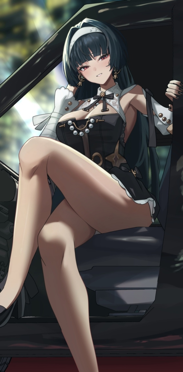 【二次】足組み女性とかいう妙に絵になる存在の画像まとめ | 二次萌エロ画像ブログ 19 img 6ac9b488cafc7