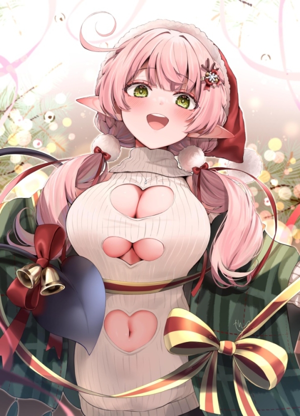【二次】谷間ホールとかいうデザインが大胆すぎる服を着た女子ｗｗｗ | 二次萌エロ画像ブログ 1 img 6acb05e252cc8