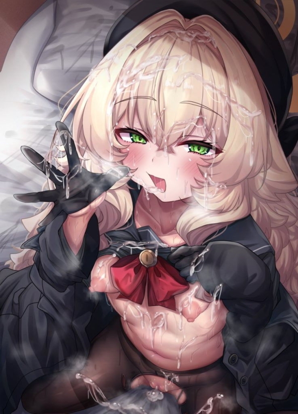 「ありがとうございます…♡」たくさん ぶっかけ られて、ベッタベタにされてる女の子画像 57 img 6ad013f21bf35