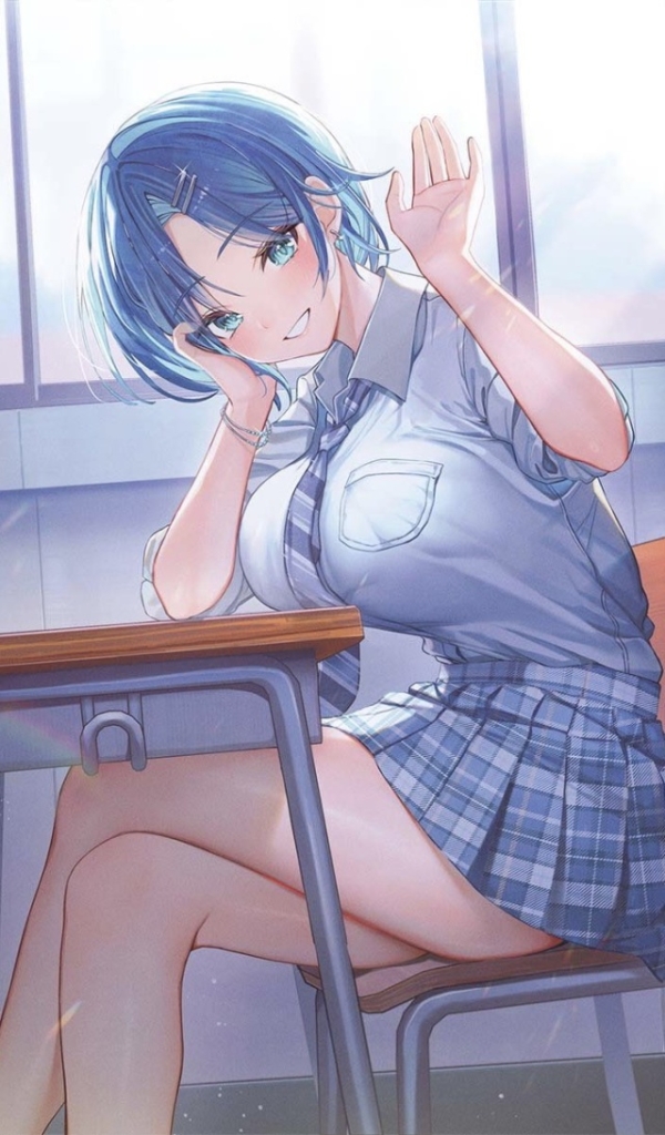 【二次】制服女子のかわいい画像を淡々と貼っていくｗｗｗ | 二次萌エロ画像ブログ 19 img 6ad4408b08667