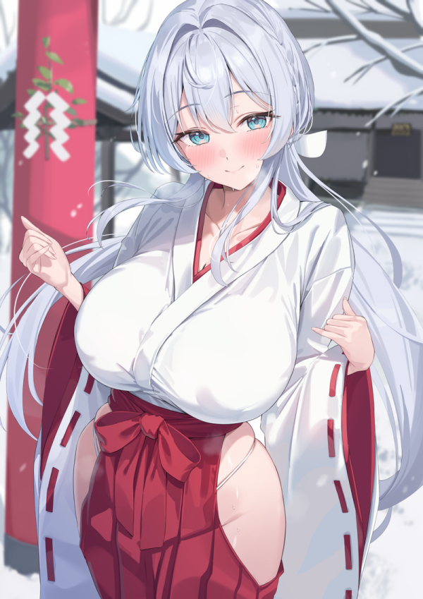 【二次】白髪、銀髪の女の子のエロ画像 Part９４ | えろかん 11 img 6ad8f9b59a267