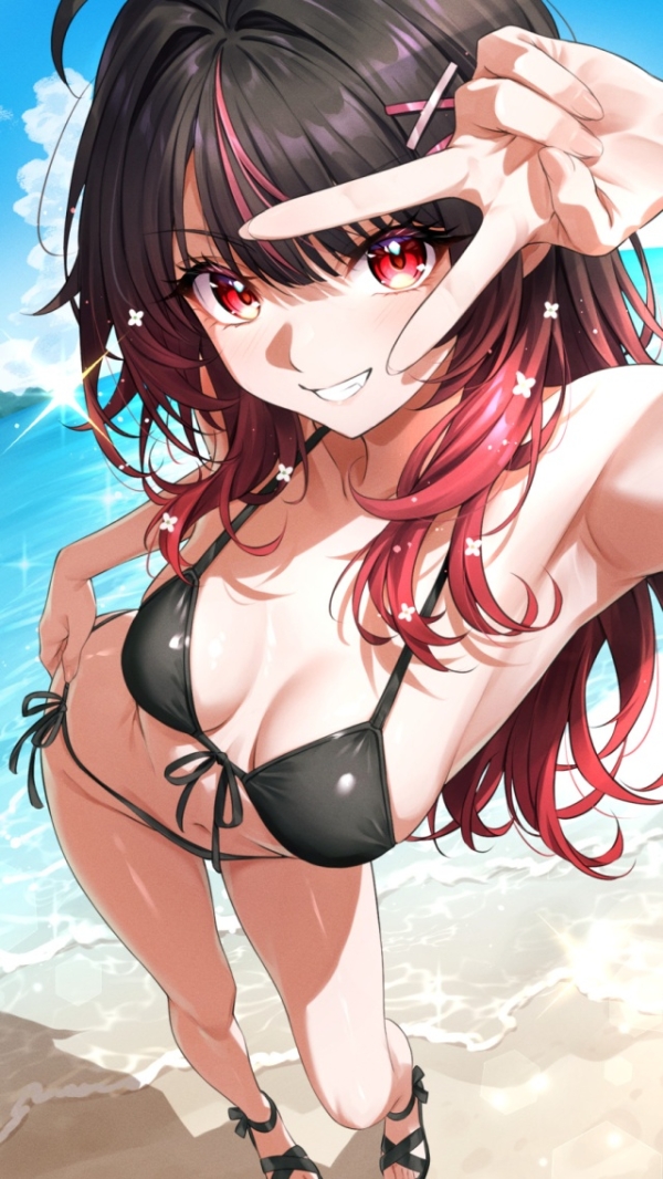 【二次】水着美少女のスタイルの良さが際立つ画像を集めてみたｗｗｗ | 二次萌エロ画像ブログ 47 img 6ae16f5f696af