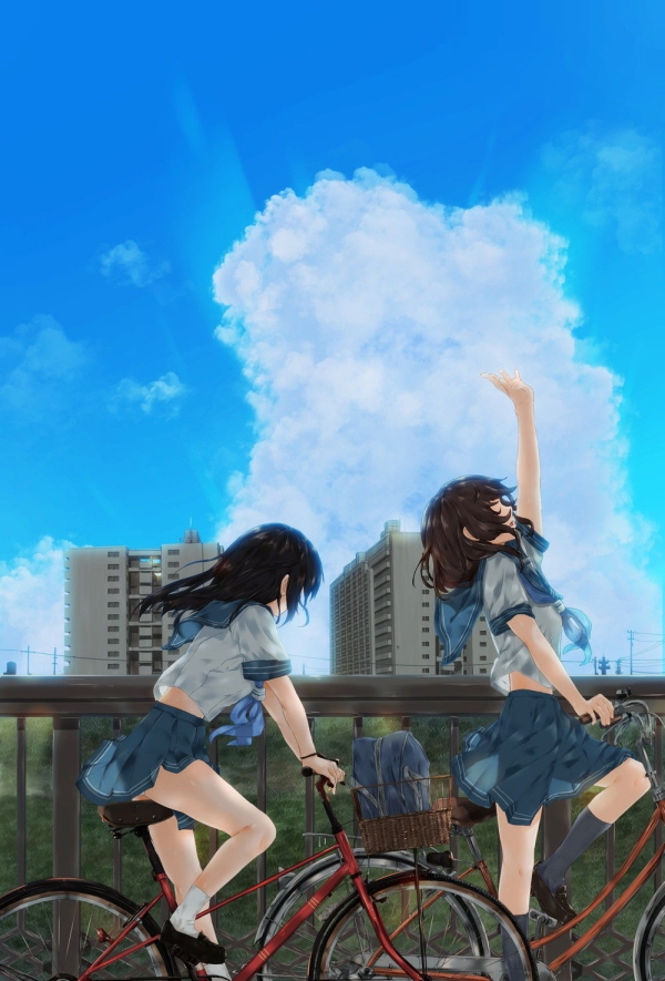 サドルに跨る制服やサイクルジャージ姿が眩しい、自転車と女の子の画像♪ 88 サドルに跨る制服やサイクルジャージ姿が眩しい、自転車と女の子の画像♪ 87 img 690ae3fff0bd6