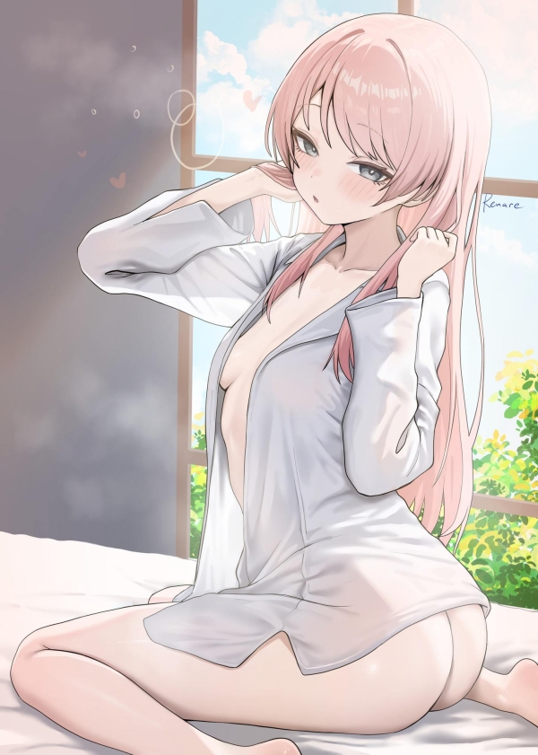 「ぶかぶかだぁ♡」裸ワイシャツのカノジョと朝から?いっしょのしあわせ画像♪ 20 「ぶかぶかだぁ♡」裸ワイシャツのカノジョと朝から?いっしょのしあわせ画像♪ 19 img 691a623b53fd1