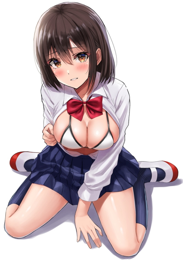 【二次】胸の谷間がエロい格好の女の子たちのエロ画像 Part23 | えろかん 82 【二次】胸の谷間がエロい格好の女の子たちのエロ画像 Part23 | えろかん 81 img 6929dfe0d644d