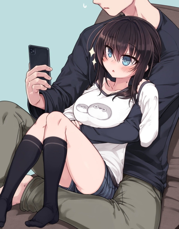 めっちゃ幸せ?! 女の子を膝の上(間)に座らせてイチャイチャ&ラブラブ…してる画像♪ 96 めっちゃ幸せ?! 女の子を膝の上(間)に座らせてイチャイチャ&ラブラブ…してる画像♪ 95 img 692a88024be41