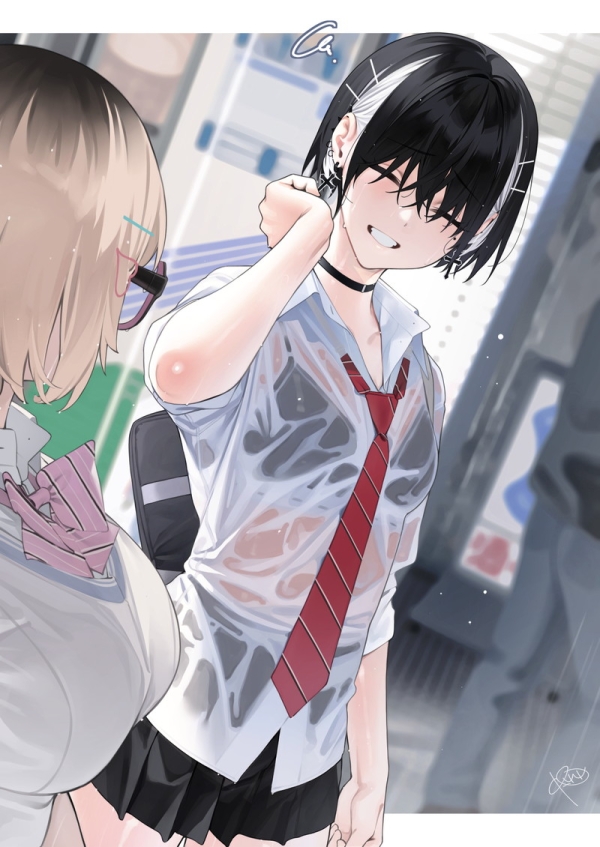 【二次】濡れ透けやスケスケな服を着た女の子のエロ画像 Part46 | えろかん 92 【二次】濡れ透けやスケスケな服を着た女の子のエロ画像 Part46 | えろかん 91 img 6931c839aa333