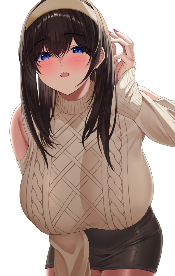 おっきいおっぱい+セーターの女の子画像♪ 86 おっきいおっぱい+セーターの女の子画像♪ 85 img 69575b056564e