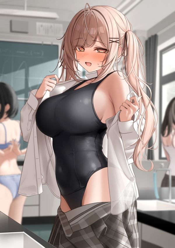 【二次】服や下着が脱げかかっている女の子たちのエロ画像 Part50 | えろかん 4 【二次】服や下着が脱げかかっている女の子たちのエロ画像 Part50 | えろかん 3 img 699b79183bbef