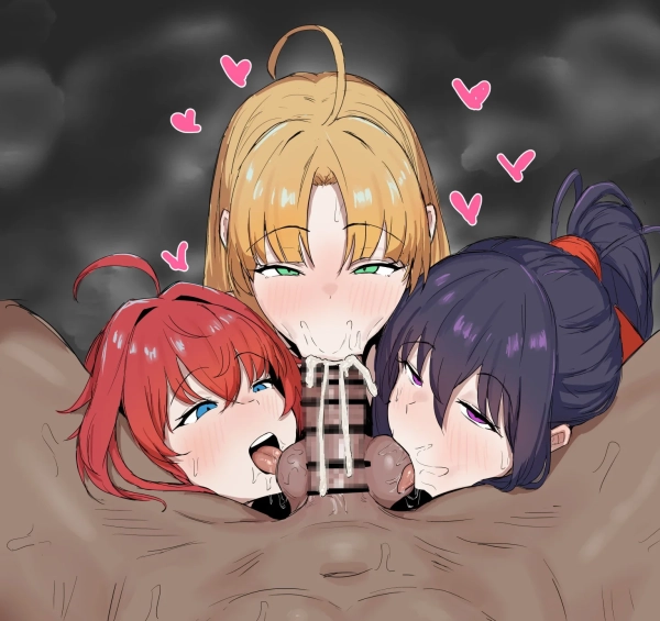 色々な意味で強心臓でなければ無理そう… ♂1vs♀複数のハーレム画像♪ 16 色々な意味で強心臓でなければ無理そう… ♂1vs♀複数のハーレム画像♪ 15 img 69b8252096b27