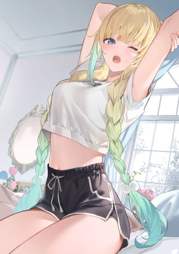 【二次】ショートパンツを履いた女の子のエロ画像 Part20 | えろかん 56 【二次】ショートパンツを履いた女の子のエロ画像 Part20 | えろかん 55 img 6a0b4fc21845c