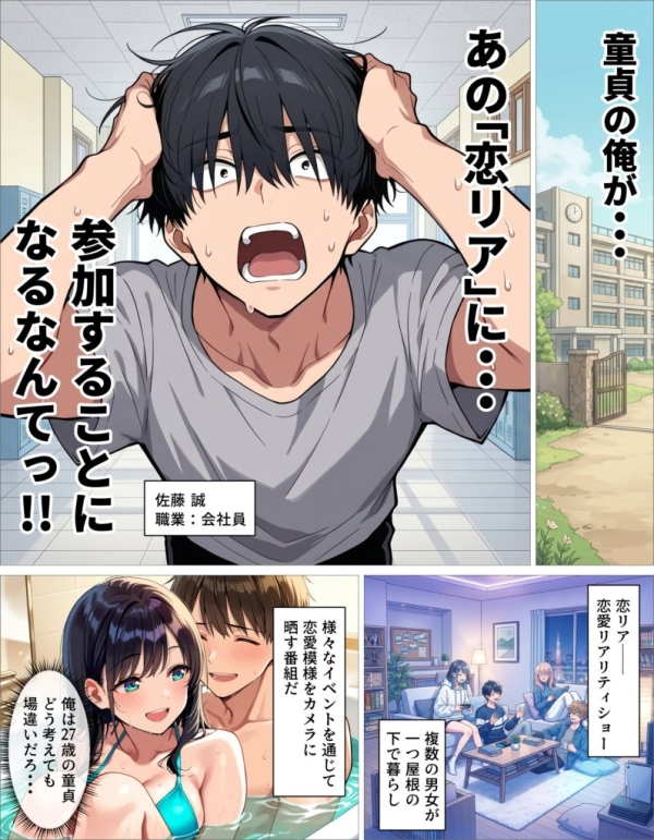 【エロ漫画】ギャル上等〜「セックスOK」の恋愛リアリティーショーで童貞が巨根無双する話〜 | にじエロファンタジア 4 【エロ漫画】ギャル上等〜「セックスOK」の恋愛リアリティーショーで童貞が巨根無双する話〜 | にじエロファンタジア 3 img 6a0e0f876910a