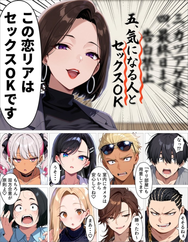 【エロ漫画】ギャル上等〜「セックスOK」の恋愛リアリティーショーで童貞が巨根無双する話〜 | にじエロファンタジア 26 【エロ漫画】ギャル上等〜「セックスOK」の恋愛リアリティーショーで童貞が巨根無双する話〜 | にじエロファンタジア 25 img 6a0e0f8898357