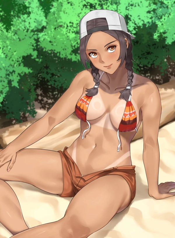 「…ほれほれどうです?」鮮やかな日焼けアトを見せ付けてくる女の子画像♪ 32 「…ほれほれどうです?」鮮やかな日焼けアトを見せ付けてくる女の子画像♪ 31 img 6a1cc7aaba616