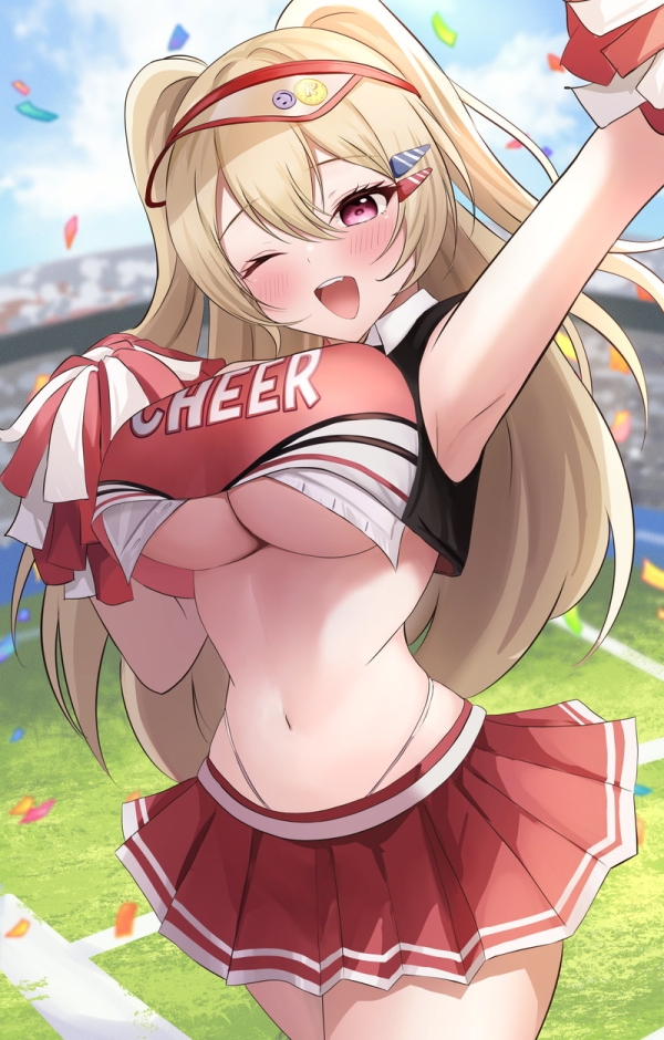 【二次】チアガールコスの女の子たちのエロ画像 Part5 | えろかん 54 【二次】チアガールコスの女の子たちのエロ画像 Part5 | えろかん 53 img 6a29da805b201