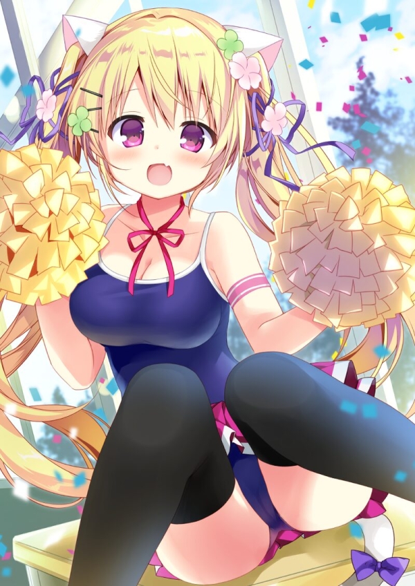 【二次】チアガールコスの女の子たちのエロ画像 Part5 | えろかん 88 【二次】チアガールコスの女の子たちのエロ画像 Part5 | えろかん 87 img 6a29da83358a2