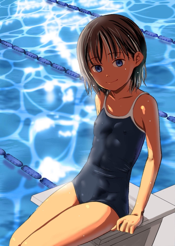 濃紺のスクール水着と可愛い少女の組み合わせが萌Hぃ画像 ㉛ 4 濃紺のスクール水着と可愛い少女の組み合わせが萌Hぃ画像 ㉛ 3 img 6a308eb9b71cf
