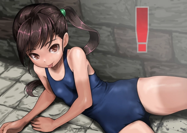 濃紺のスクール水着と可愛い少女の組み合わせが萌Hぃ画像 ㉛ 54 濃紺のスクール水着と可愛い少女の組み合わせが萌Hぃ画像 ㉛ 53 img 6a308ec100482