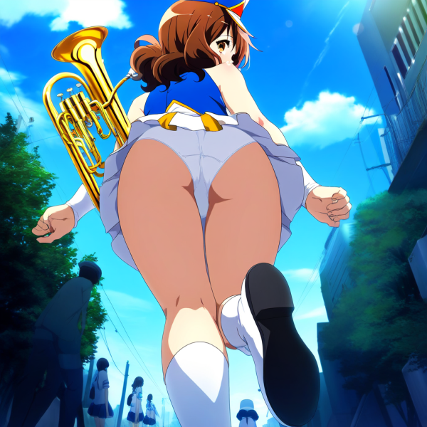 【響け!】黄前久美子のおパンツがはっきり見えちゃうエロ画像 | にじエロファンタジア 74 【響け!】黄前久美子のおパンツがはっきり見えちゃうエロ画像 | にじエロファンタジア 73 img 6a3412de804e9