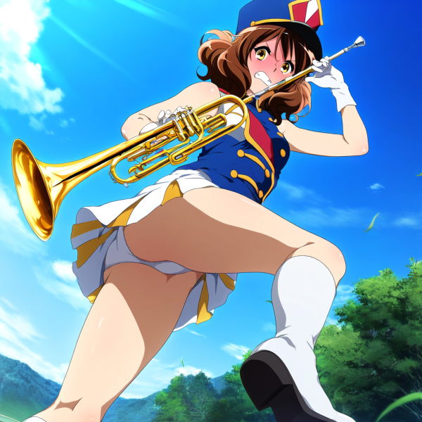【響け!】黄前久美子のおパンツがはっきり見えちゃうエロ画像 | にじエロファンタジア 84 【響け!】黄前久美子のおパンツがはっきり見えちゃうエロ画像 | にじエロファンタジア 83 img 6a3412df87839