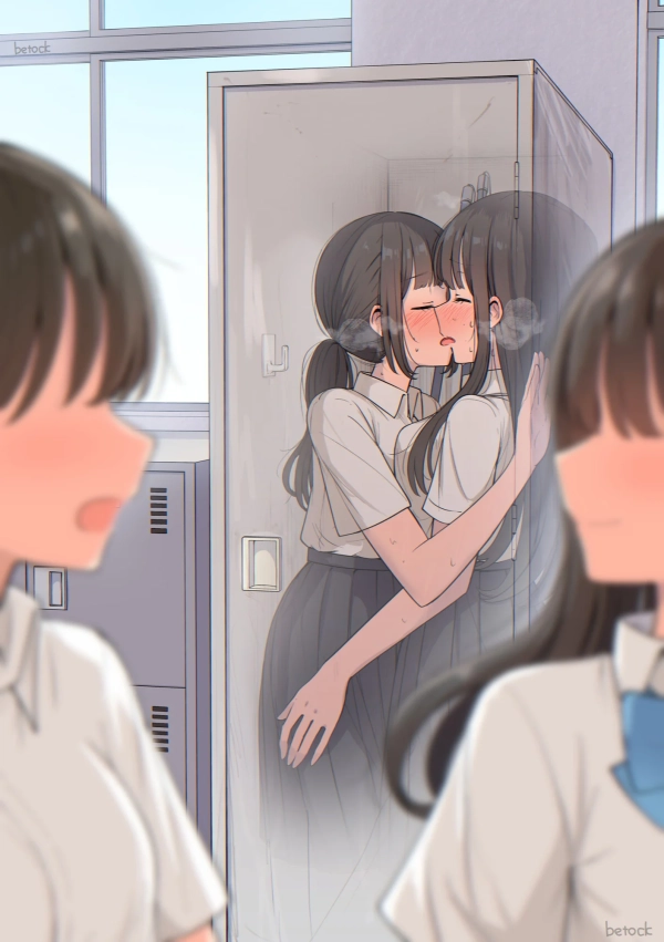 今は出られない? ロッカーの中で女の子と密着して色々しちゃう えっどシチュ画像♪ 38 今は出られない? ロッカーの中で女の子と密着して色々しちゃう えっどシチュ画像♪ 37 img 6a3806a10fd12