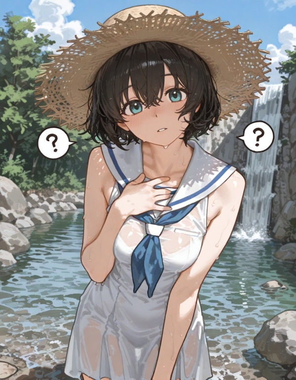 【二次エロ】麦わら帽子の女の子と川でおせっせするエロ画像 | にじエロファンタジア 34 【二次エロ】麦わら帽子の女の子と川でおせっせするエロ画像 | にじエロファンタジア 33 img 6a39744e9ca6a