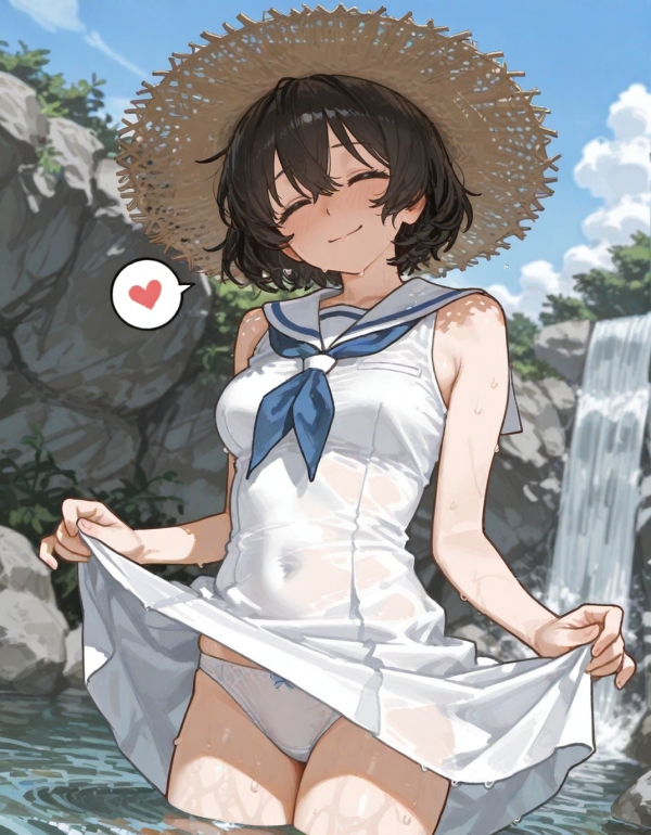 【二次エロ】麦わら帽子の女の子と川でおせっせするエロ画像 | にじエロファンタジア 40 【二次エロ】麦わら帽子の女の子と川でおせっせするエロ画像 | にじエロファンタジア 39 img 6a39744f1d8d9