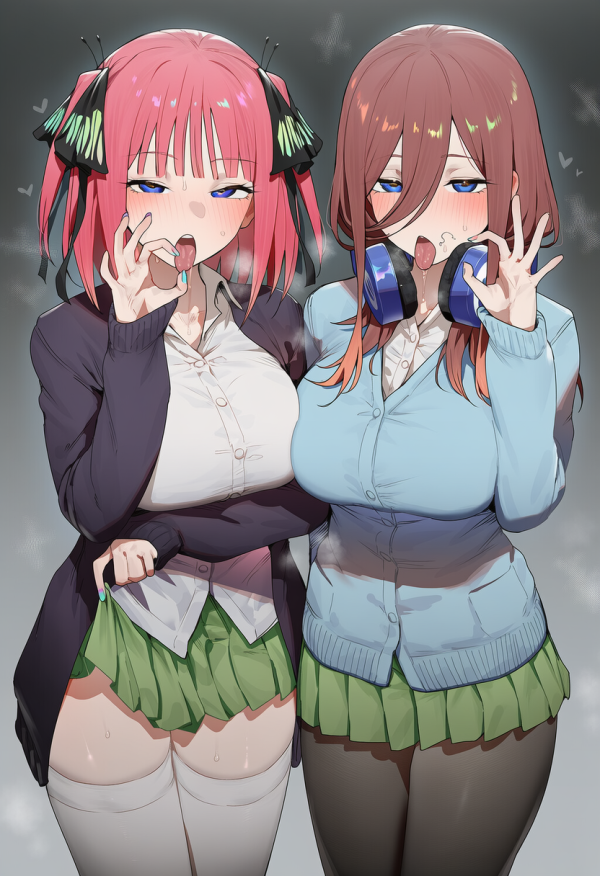 【画像】二乃と三玖をザーメンまみれになるまでハメまくるエロ画像集 | にじエロファンタジア 4 【画像】二乃と三玖をザーメンまみれになるまでハメまくるエロ画像集 | にじエロファンタジア 3 img 6a3a7176690a6