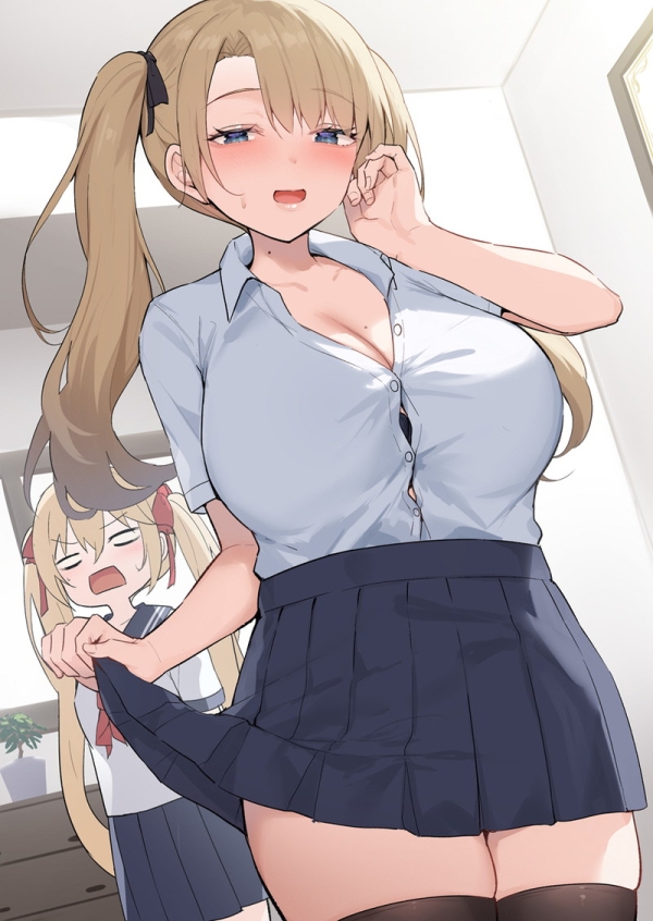 【二次】サイズが合ってないピチピチキツキツな格好のエロ画像 Part13 | えろかん 54 【二次】サイズが合ってないピチピチキツキツな格好のエロ画像 Part13 | えろかん 53 img 6a48ba4823d4e