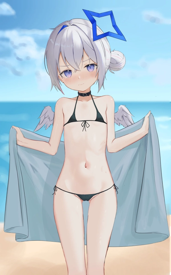 引っかかるところが少ないので、すぐズレそう…? ちっぱぃ&ぺったん娘のビキニ画像 22 引っかかるところが少ないので、すぐズレそう…? ちっぱぃ&ぺったん娘のビキニ画像 21 img 6a4ee0a5cdad0