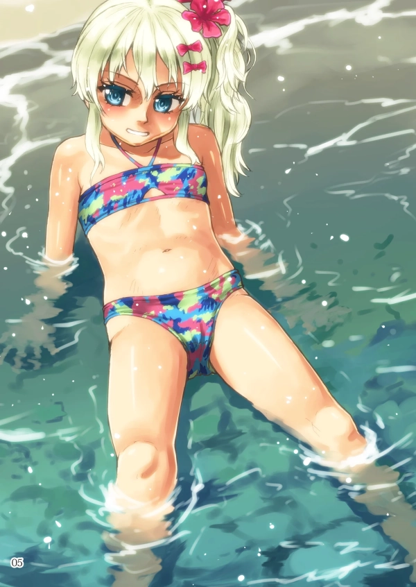 引っかかるところが少ないので、すぐズレそう…? ちっぱぃ&ぺったん娘のビキニ画像 38 引っかかるところが少ないので、すぐズレそう…? ちっぱぃ&ぺったん娘のビキニ画像 37 img 6a4ee0a81443f