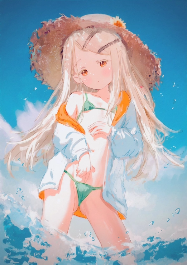 引っかかるところが少ないので、すぐズレそう…? ちっぱぃ&ぺったん娘のビキニ画像 64 引っかかるところが少ないので、すぐズレそう…? ちっぱぃ&ぺったん娘のビキニ画像 63 img 6a4ee0ab60944