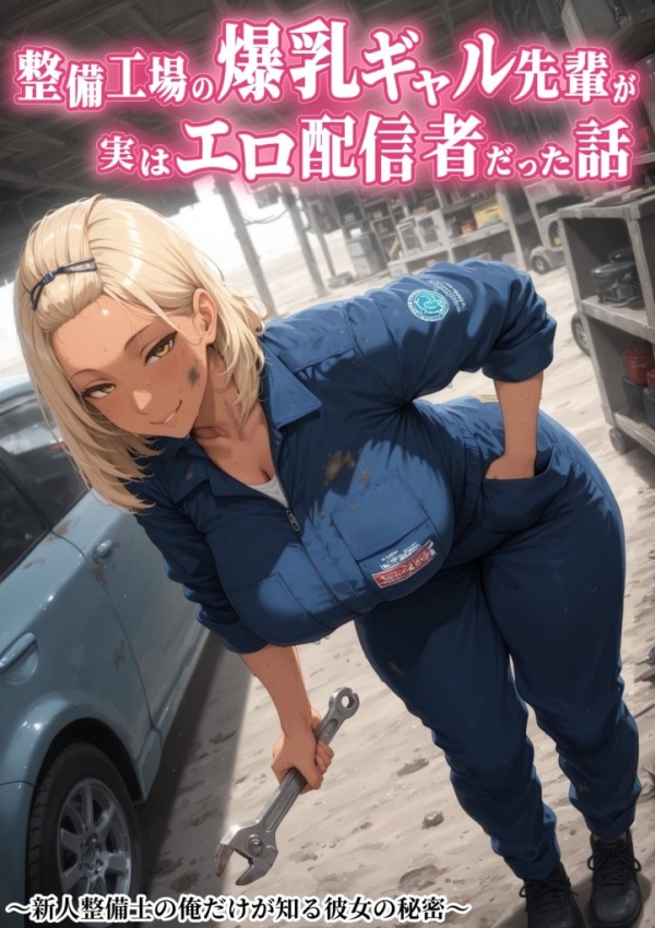 【エロ漫画】整備工場の爆乳ギャル先輩が実はエロ配信者だった話 〜新人整備士の俺だけが知る彼女の秘密〜 | にじエロファンタジア 10 【エロ漫画】整備工場の爆乳ギャル先輩が実はエロ配信者だった話 〜新人整備士の俺だけが知る彼女の秘密〜 | にじエロファンタジア 9 img 6a5507ccaf569