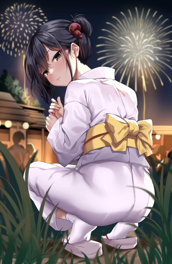 夏の夜といえばやっぱり──浴衣の女の子と着崩れ誘惑・半脱ぎ着H画像 44 夏の夜といえばやっぱり──浴衣の女の子と着崩れ誘惑・半脱ぎ着H画像 43 img 6a6236ccd09c1
