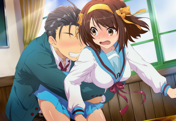 【画像】涼宮ハルヒが乳揉まれまくるエロ画像 | にじエロファンタジア 26 【画像】涼宮ハルヒが乳揉まれまくるエロ画像 | にじエロファンタジア 25 img 6a638833db11d