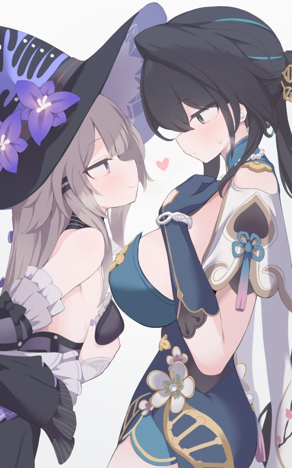 【二次】おっぱいをムニュッと押し付け合う乳合わせのエロ画像 Part23 | えろかん 102 【二次】おっぱいをムニュッと押し付け合う乳合わせのエロ画像 Part23 | えろかん 101 img 6a687a69a480a