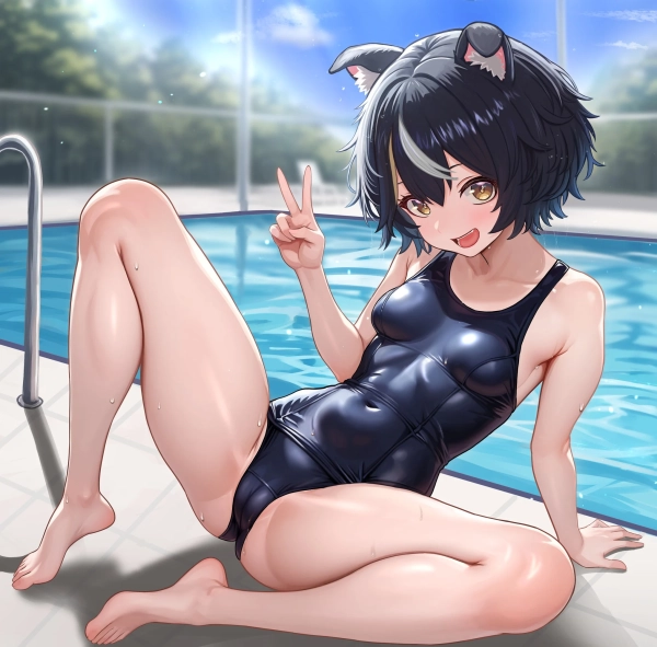 濃紺のスクール水着と可愛いロリっこの組み合わせが萌えっちぃ画像♪ ㉜ 12 濃紺のスクール水着と可愛いロリっこの組み合わせが萌えっちぃ画像♪ ㉜ 11 img 6a73ca9c7e934