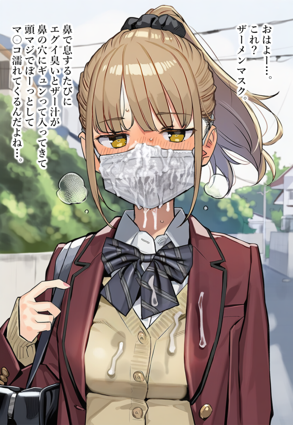 【二次エロ】ザーメンマスク登校する女の子たち | にじエロファンタジア 26 【二次エロ】ザーメンマスク登校する女の子たち | にじエロファンタジア 25 img 6a7c5cb988a61