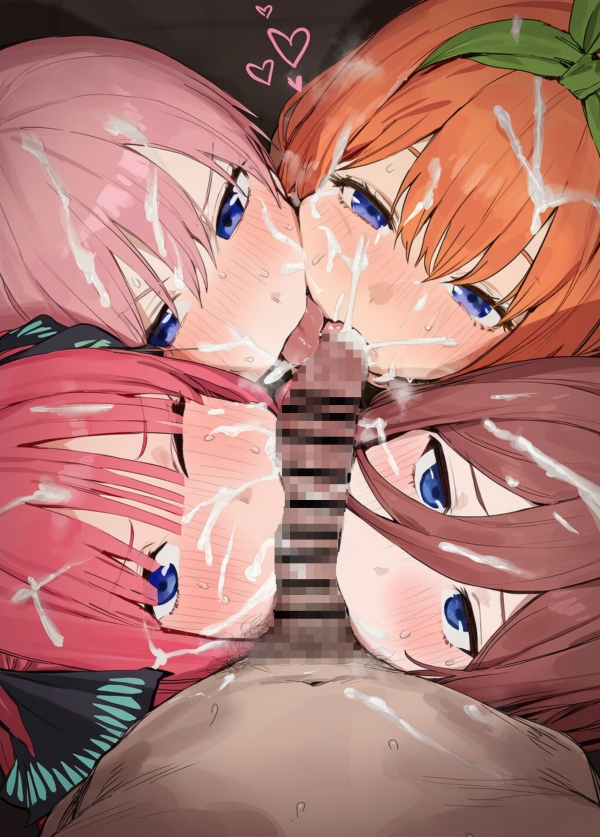 【画像】五つ子 ハーレムフェラ♥♥♥ | にじエロファンタジア 32 【画像】五つ子 ハーレムフェラ♥♥♥ | にじエロファンタジア 31 img 6a8c66c38c807