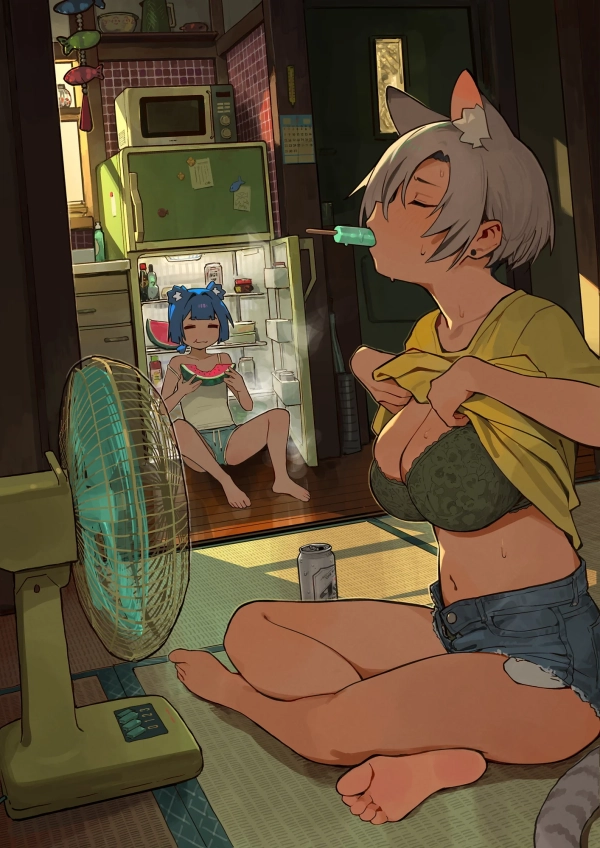 「どう? すずしい?」無防備に素肌を晒して冷却中…… の夏の女の子たち♪ 20 「どう? すずしい?」無防備に素肌を晒して冷却中…… の夏の女の子たち♪ 19 img 6a8cd72720b71