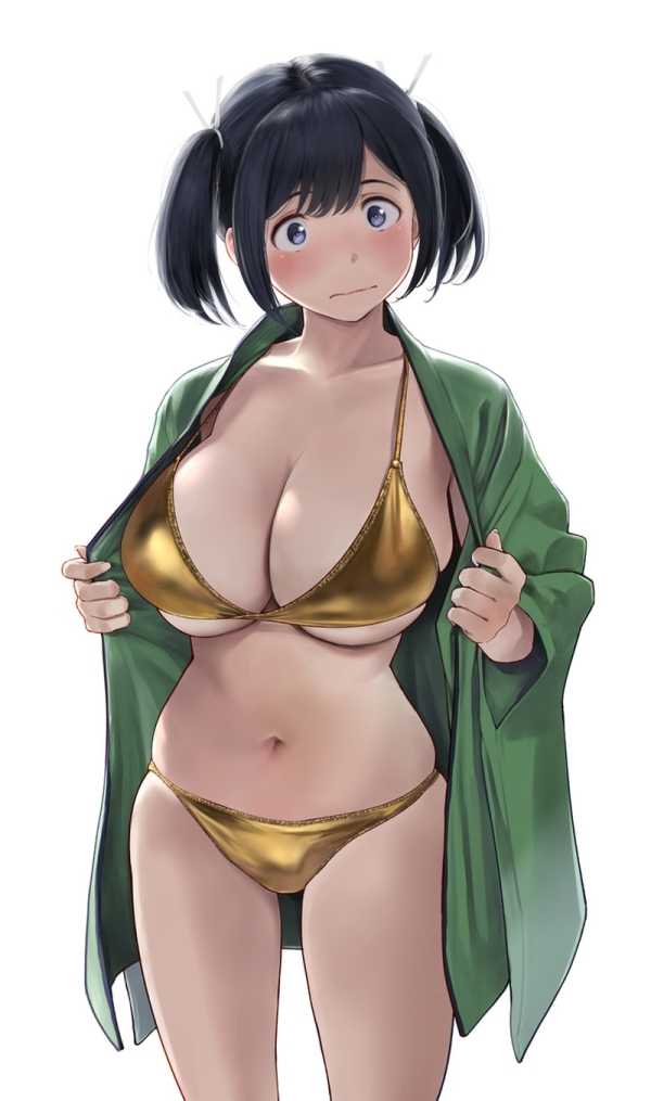【二次】テカテカな金ビキニやエナメル素材コスチュームのエロ画像 Part19 | えろかん 24 【二次】テカテカな金ビキニやエナメル素材コスチュームのエロ画像 Part19 | えろかん 23 img 6a93a6e71f67b