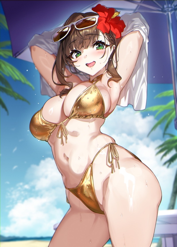 【二次】テカテカな金ビキニやエナメル素材コスチュームのエロ画像 Part19 | えろかん 44 【二次】テカテカな金ビキニやエナメル素材コスチュームのエロ画像 Part19 | えろかん 43 img 6a93a6e83daa6